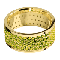 18K Yellow Gold + Polish Finish