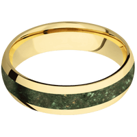 10K Yellow Gold + Polish Finish
