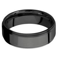 Zirconium + Polish , Bead Finish