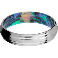 Platinum + Satin , Polish Finish + Abalone