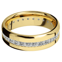 10K Yellow Gold + Polish , Polish Finish