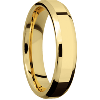 14K Yellow Gold + Polish , Polish Finish