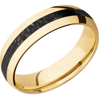 10K Yellow Gold + Polish Finish