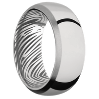 Titanium + Polish , Bead Finish