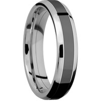 14K White Gold + Polish , Polish Finish
