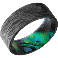 Forged Carbon Fiber + None Finish + Abalone
