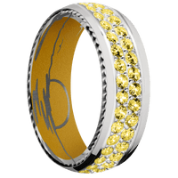 Titanium + Polish Finish + Metallic Yellow