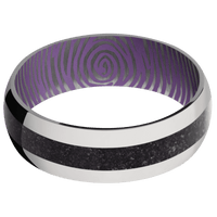 Titanium + Polish Finish + Wild Purple