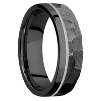 Zirconium + Rock , Polish Finish