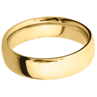 10K Yellow Gold + Polish Finish