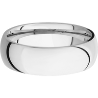 18K White Gold + Polish Finish