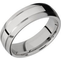 Titanium + Polish , Satin Finish