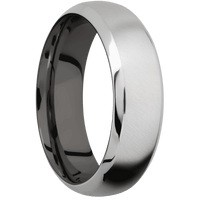 Platinum + Anglesatin , Polish Finish + Tantalum Noir