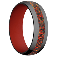 Zirconium + Polish Finish + Red Apple
