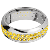 10K White Gold + Polish , Polish Finish