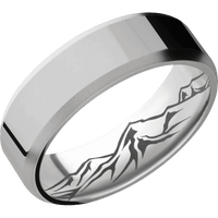 Titanium + Polish , Bead Finish