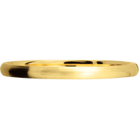 18K Yellow Gold + Satin Finish
