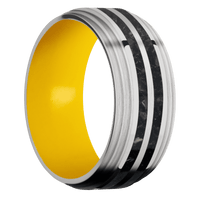 Cobalt Chrome + Polish , Satin Finish + Corvette Yellow (Gloss)