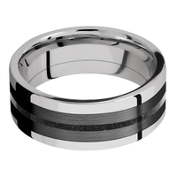 10K White Gold + Polish Finish