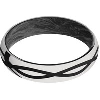 Platinum + Polish Finish + Forged Carbon Fiber