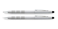 Classic Century® Satin Chrome Ballpoint Pen & 0.7MM Pencil Set
