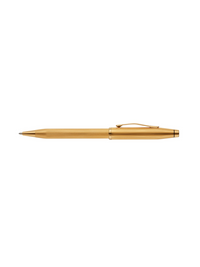 Century® II Polished 23KT Gold-plated Engraved Diamond Pattern Ballpoint Pen