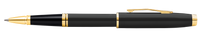 Coventry Black Lacquer with Gold-Tone Fine Nib Fountain Pen