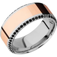 18K White Gold + Polish , Polish Finish