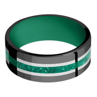 Zirconium + Polish Finish + Green