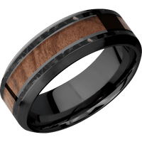 Zirconium + Polish , Satin Finish