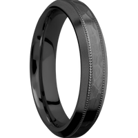 Zirconium + Hammer , Bead Finish