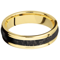 10K Yellow Gold + Polish , Polish Finish