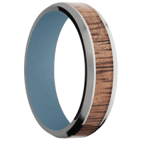 Titanium + Polish , Satin Finish + Polar Blue