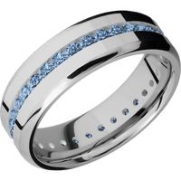 14K White Gold + Polish , Polish Finish