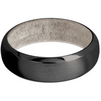 Zirconium + Satin , Polish Finish + Antler