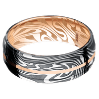 Kinetic + Acid Finish + 14K Rose Gold