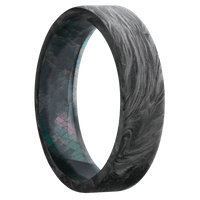 Forged Carbon Fiber + None Finish + Black Mother of Pearl