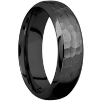 Zirconium + Hammer , Polish Finish