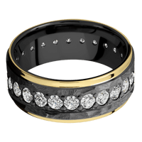 Zirconium + Rock , Bead Finish