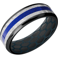 Zirconium + Polish , Polish Finish + Blue Titanium