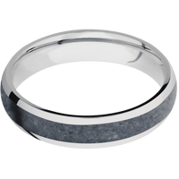 Palladium Silver + Polish Finish