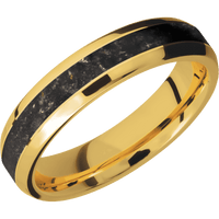 18K Yellow Gold + Polish , Polish Finish