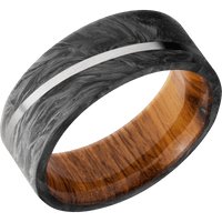 Forged Carbon Fiber + None Finish + Desert Iron Wood