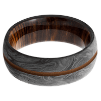 Forged Carbon Fiber + None Finish + Cocobolo