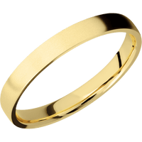 18K Yellow Gold + Bead Finish