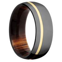 Zirconium + Polish , Polish Finish + Cocobolo