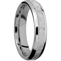 18K White Gold + Polish , Polish Finish + Titanium