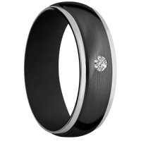 Zirconium + Satin , Satin Finish + Black