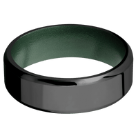Zirconium + Polish , Polish Finish + Eastern Green