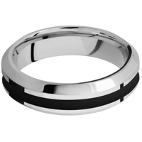 14K White Gold + Polish , Polish Finish